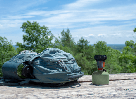 ハイキングでの使用